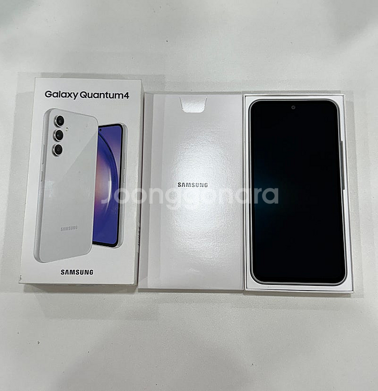 갤럭시A퀀텀4 5G (A546) 어썸화이트 박스포함 무...--0