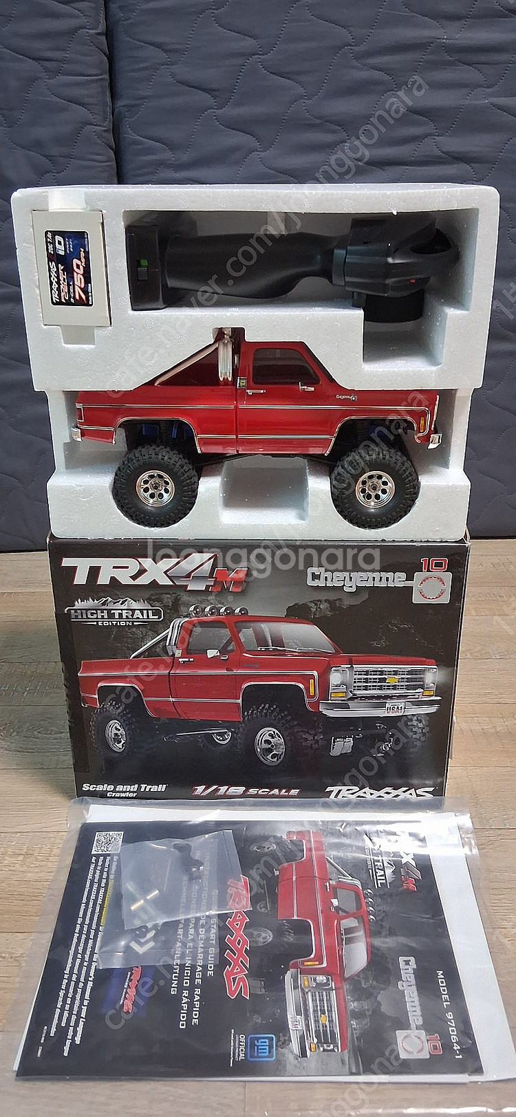 트랙사스 TRX-4M 79 K10 하이트레일(레드) 중...--0