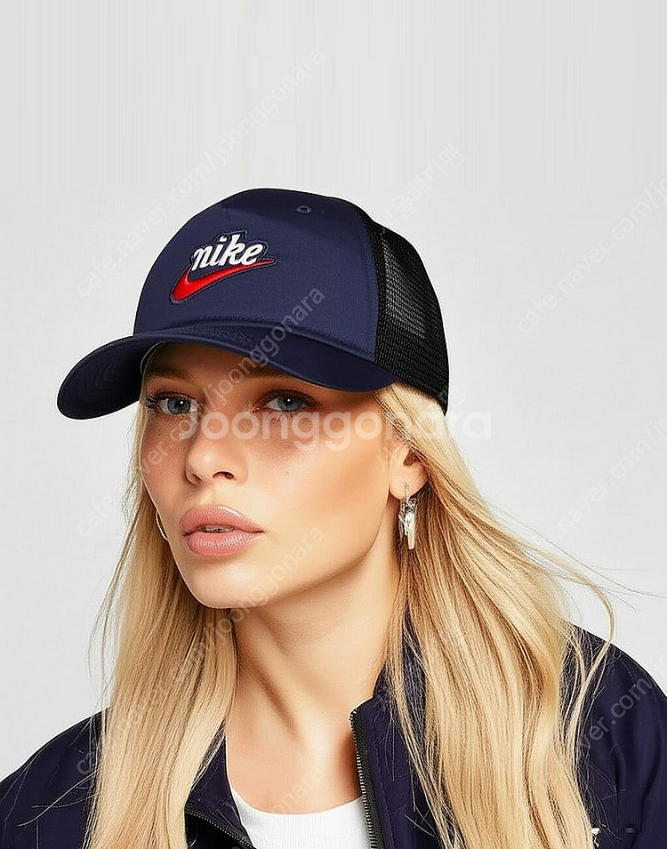 NIKE 나이키 초레어 [네이비/레드] 클래식 빨곤 스...--0
