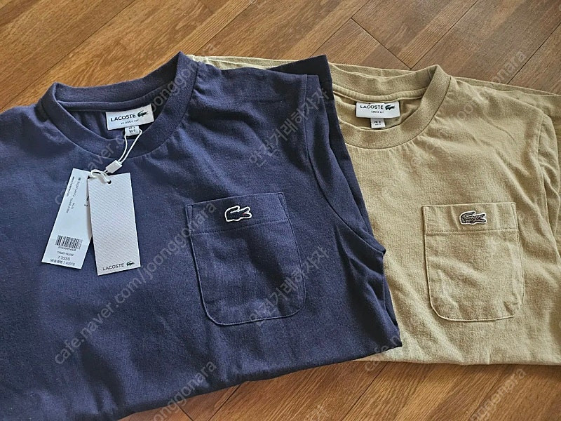 라코스테 포켓 반팔티--0