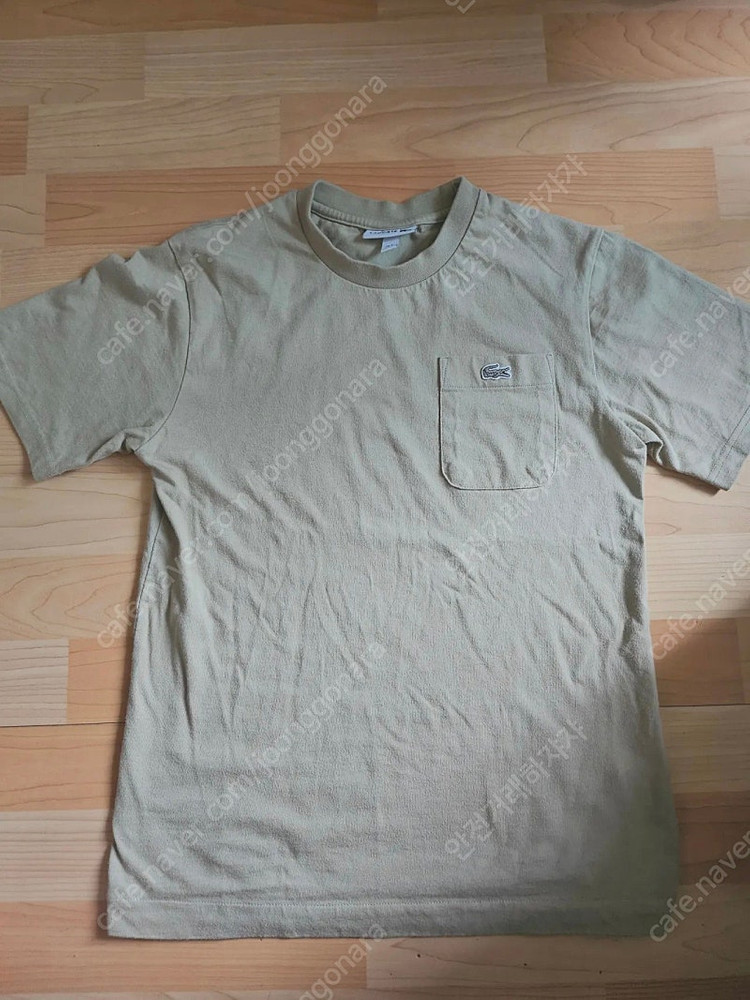 라코스테 포켓 반팔티--2