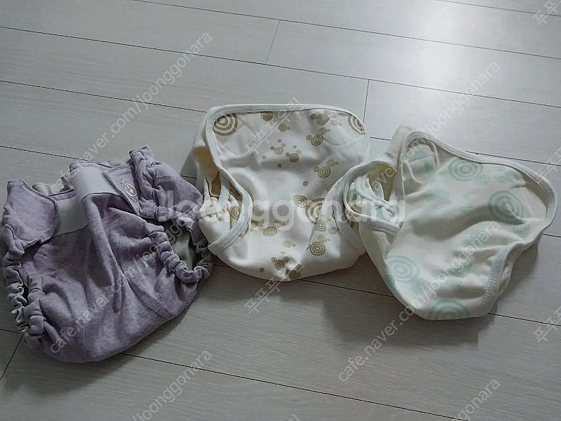 베이비앙 콤팩트 천기저귀 5장 + 기저귀커버 4장--3