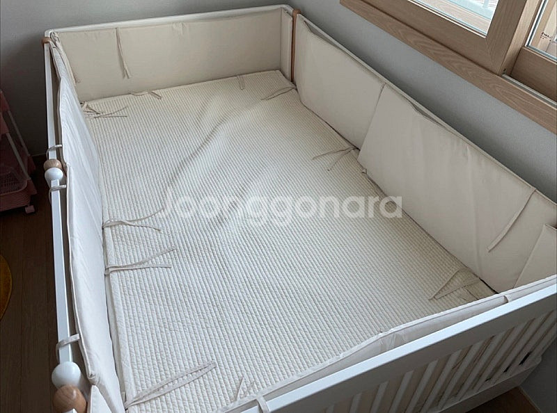 쁘띠라뺑 카라 원목 침대 그랜드 슈퍼싱글--3