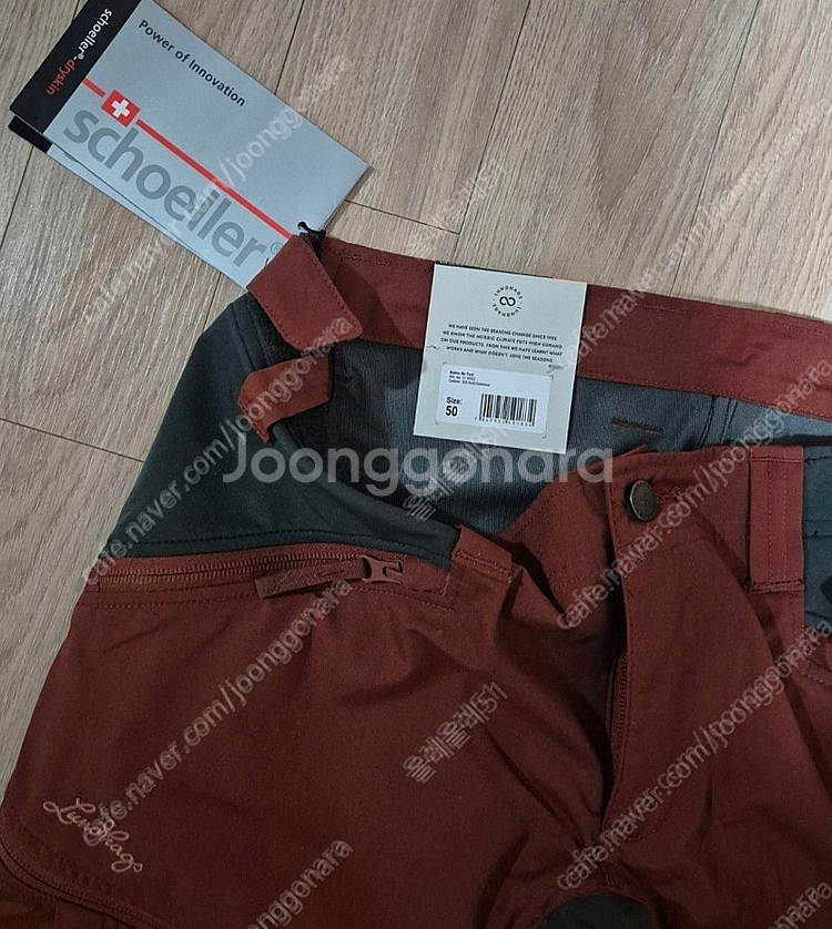 룬닥스 마케 남성 등산 바지. 북유럽 스타일 최고급 등산 바지 50사이즈 (32사이즈). 새제품입니다--6