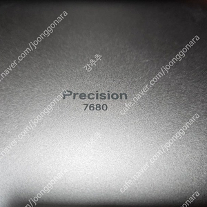 Dell 프리시전 M7680 RTX4090 워크스테이션 노트북 팝니다