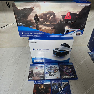 PS VR 1세대 풀세트 타이틀 5개