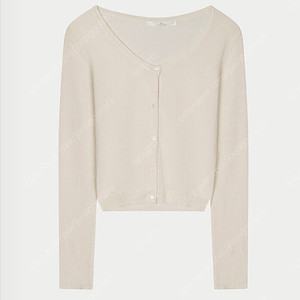 새상품) 유솝 소피 가디건 아이보리