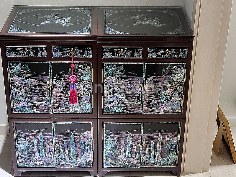 자개장 애기장 나전칠기장--0