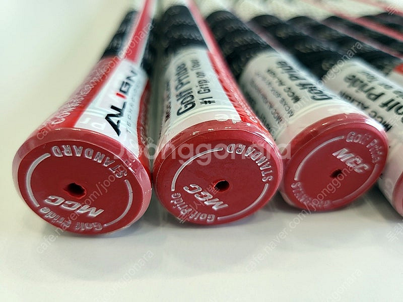 골프프라이드 스탠다드 10개세트 MCC ALIGN 화이트 골프그립--4