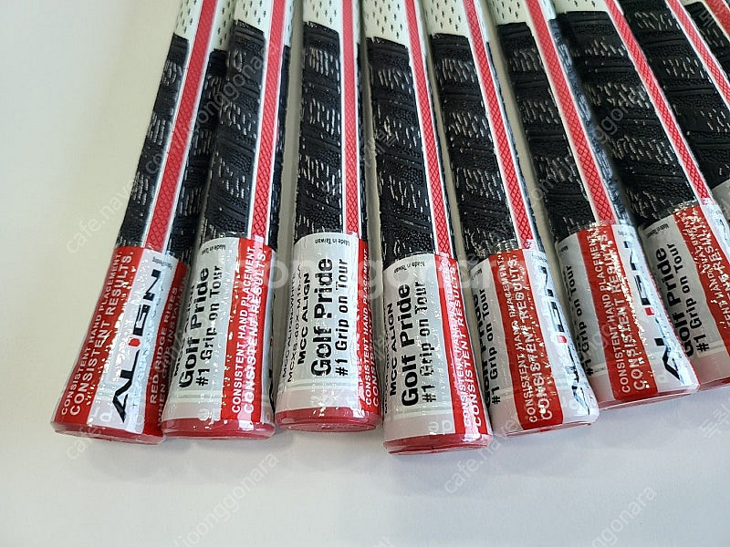 골프프라이드 스탠다드 10개세트 MCC ALIGN 화이트 골프그립--5