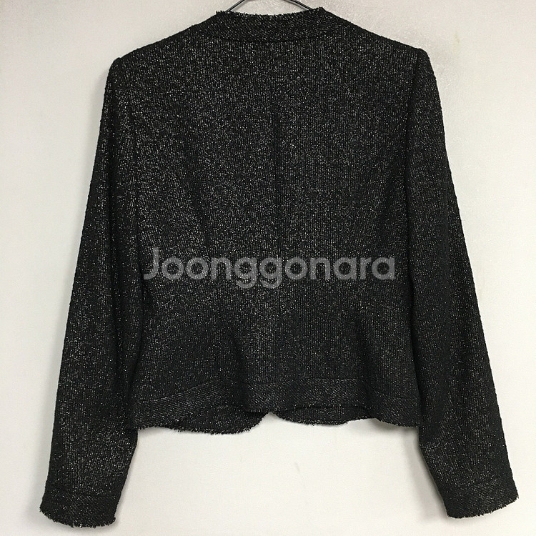 모조에스핀 글리터 노카라 버튼 자켓 55 / 랑방 마인...--7