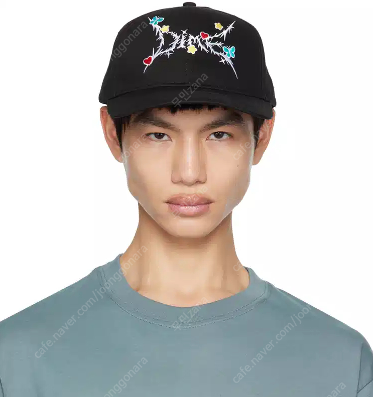 미개봉) DIME 다임 로고 헤드벵어 볼캡 모자 블랙 남자 여자 이미지