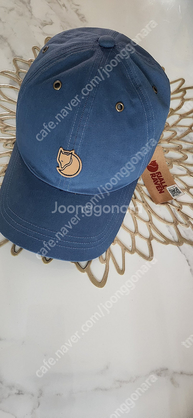 정품 피엘라벤 엉클블루색상 등산모자 새제품~~--0