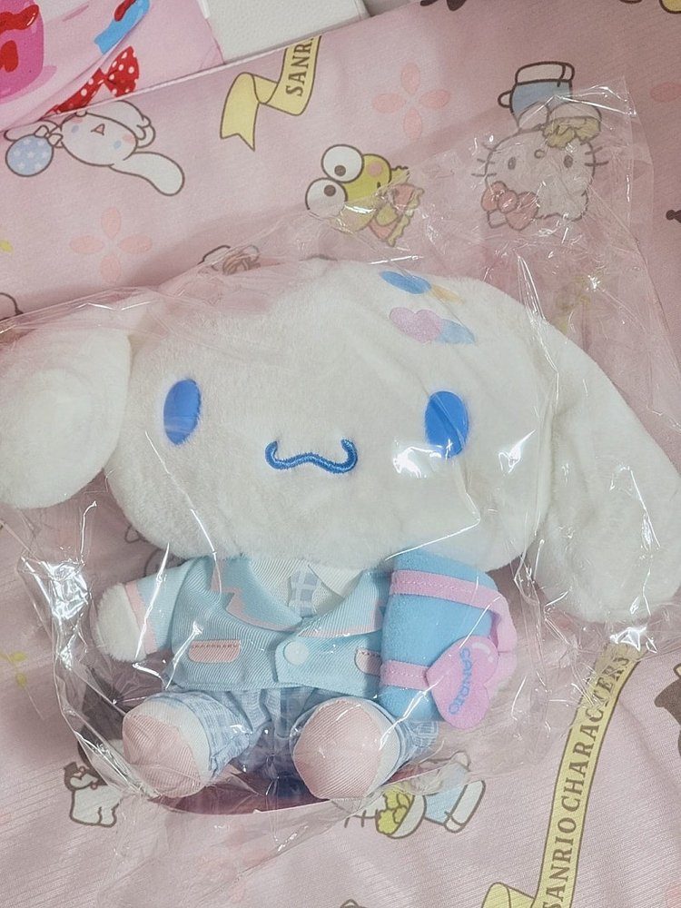 산리오 키티 마이멜로디 시나모롤 지브리 오리 인형 마멜 자판기 피규어--6