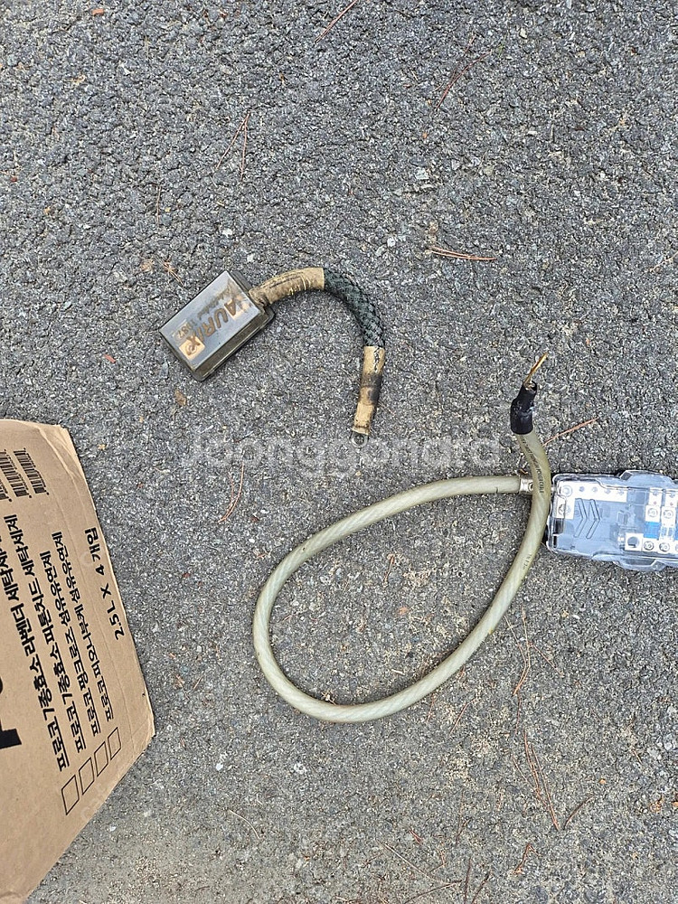 카오디오 전원선 0게이지--0