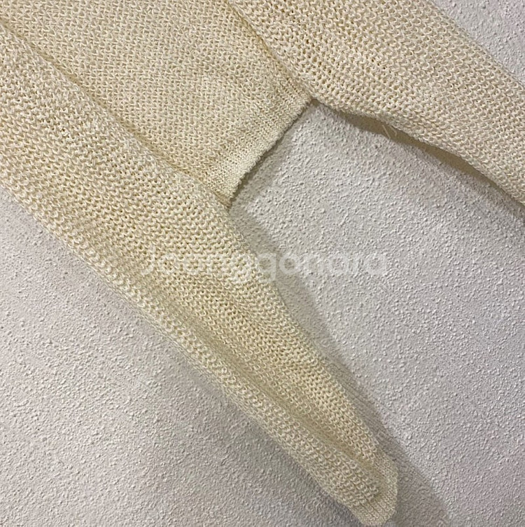 [미사용]여성 수블링 그물 볼레로 가디건 아이보리--9