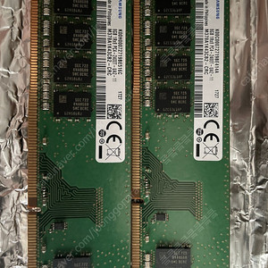 삼성 DDR4 8g 메모리 2개 일괄