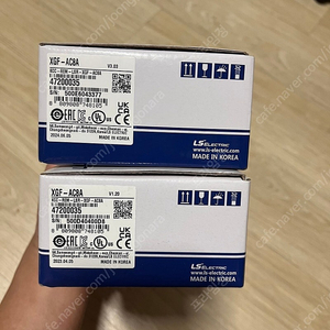 LS산전 PLC XGF-AC8A 2개 팝니다