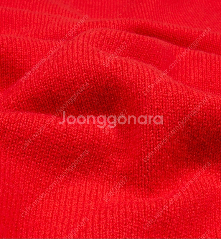 드레익스 Red Lambswool 가디건 L 사이즈 팝...--1