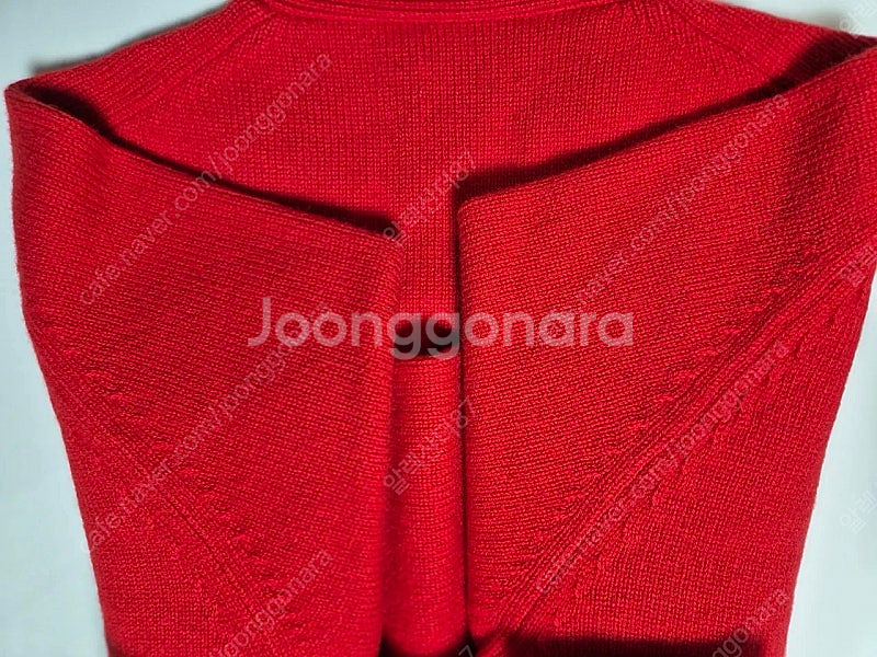 드레익스 Red Lambswool 가디건 L 사이즈 팝...--9