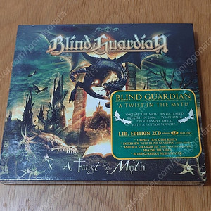 블라인드 가디언 A twist in the Myth 미개봉 CD 판매