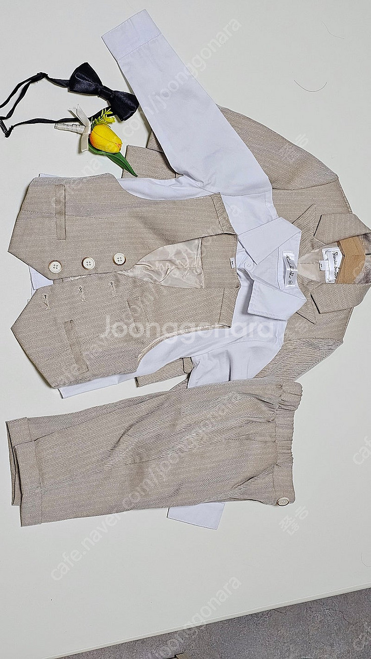 돌아기 정장 베이지색 남아 정장 돌잔치룩--2