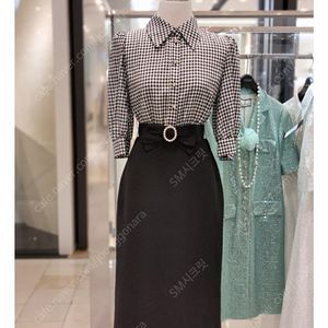 모조에스핀 하운드투스 카라넥 원피스/55
