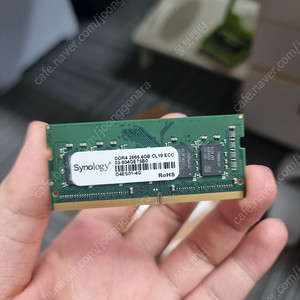 시놀로지 DDR4 2666 ECC 램 노트북 램 서버용 램 서버램 D4ES01 4GB