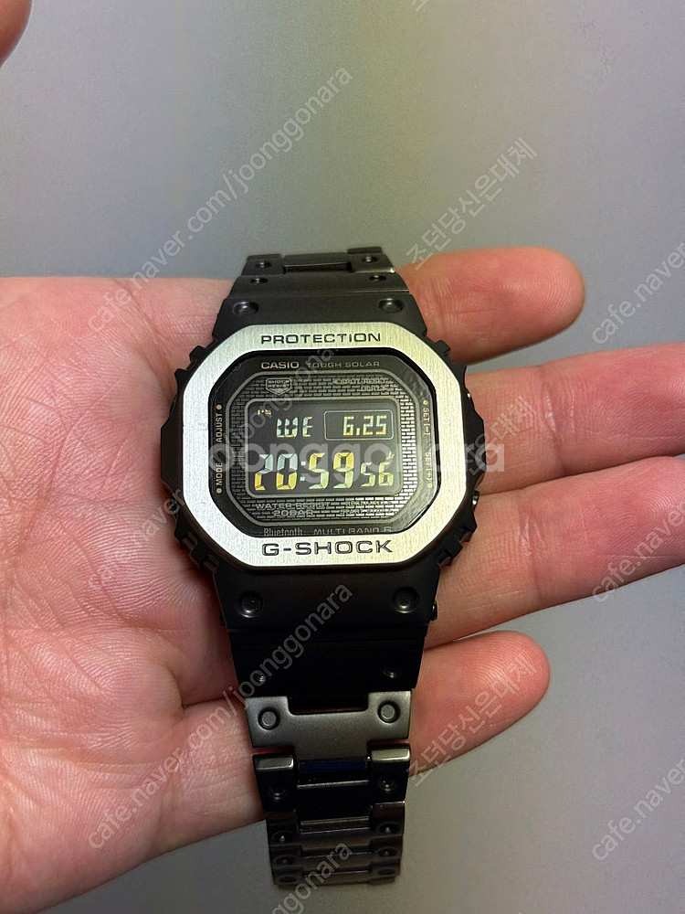 지샥 gmw-b5000mb 풀메탈 스퀘어 무광 블랙 g...--0