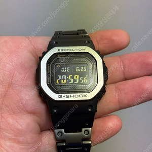 지샥 gmw-b5000mb 풀메탈 스퀘어 무광 블랙 gw-5000 오천이