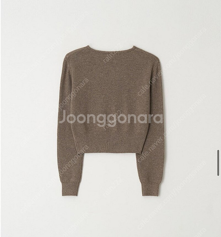 러브어스유 가디건Wool Cashmink Pearl--3
