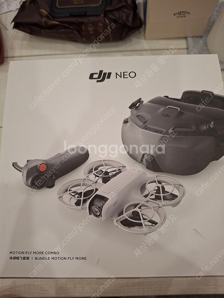 DJI Neo 모션 플라이모어콤보 드론 풀세트 미개봉--0