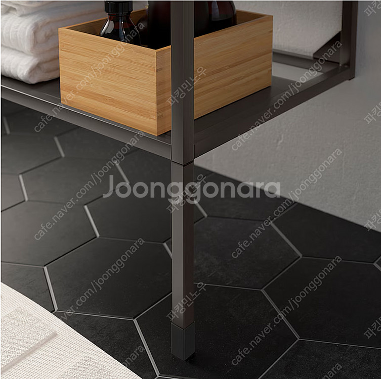 이케아 엔헤트 프레임 다리 23.5 cm 앤트러싸이트 ...--1