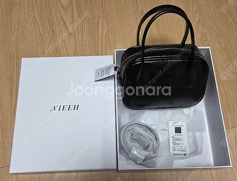 니히 스퀘어백 미니 블랙 택포6--0