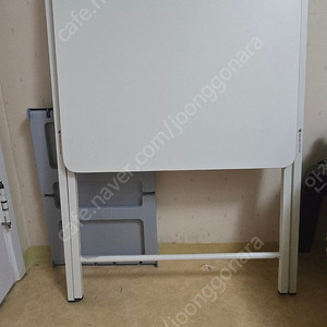 스퀘어 접이식 선반형 책장책상 600