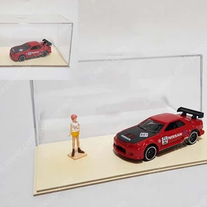 1:64 핫휠 Hotwheels 닛산 스카이라인 GTR-34 V-스팩 튠 + 피규어 디오라마 다이캐스트 모형차 팝니다