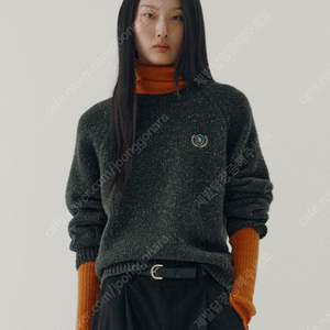 시엔느 덴버 울 니트 카키 Denver Wool Knit