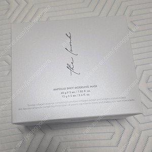 더롬브 구름팩 앰플샷 모델링 마스크팩 5box 미개봉 급처