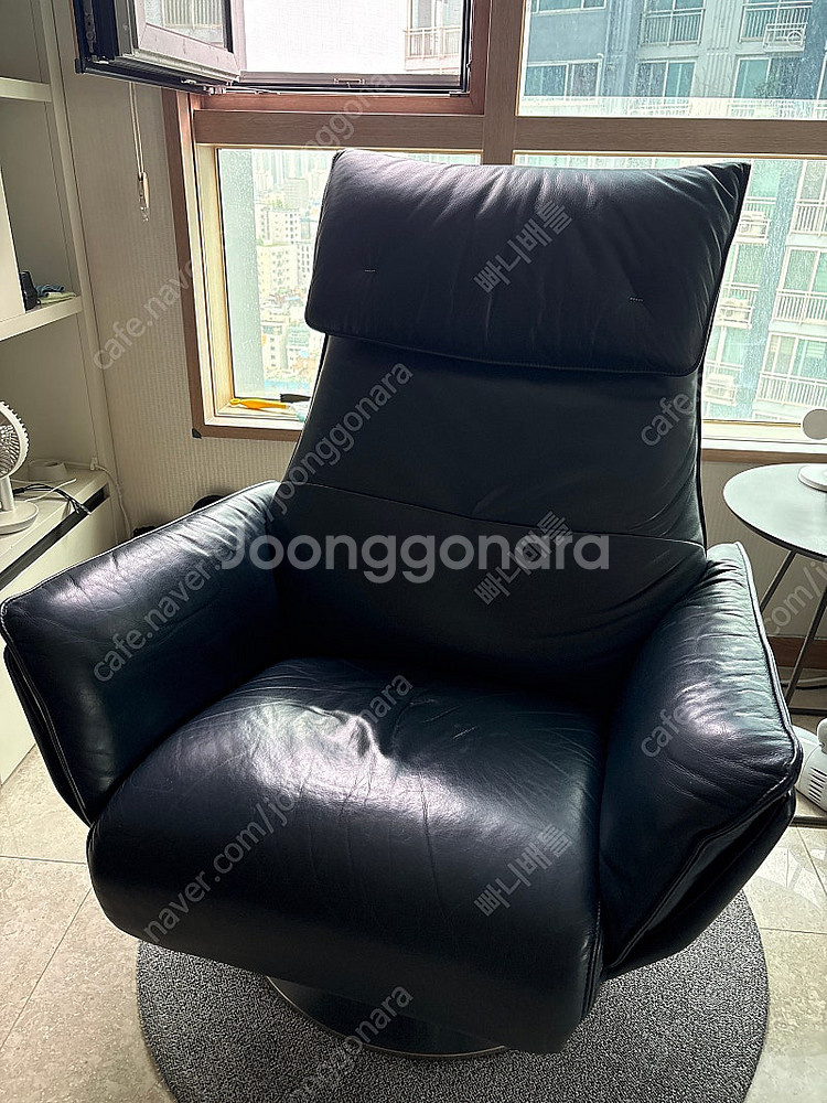 일룸 볼케 가죽R 전동 리클라이너--0