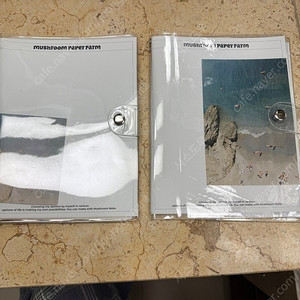 머쉬룸 페이퍼 팜 다이어리 (속지 미사용새제품, 커버 개봉제품) 속지 다량+커버 2개 택포2