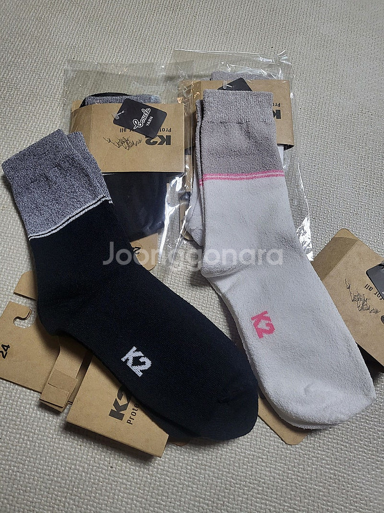 K2 양말----- 4켤레 1만원 (24cm)--0