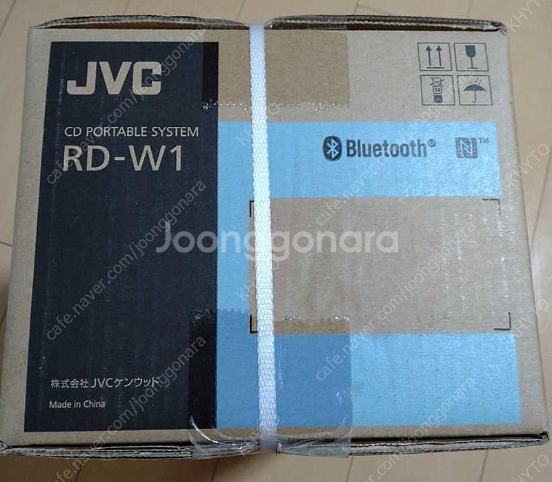 RD-W1 JVC 켄우드 cd 포터블 시스템 미개봉 판...--0