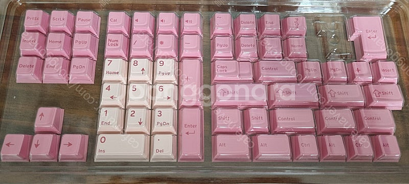 고스트저지 스트로베리 밀크 PBT 키캡 179KEY S...--2