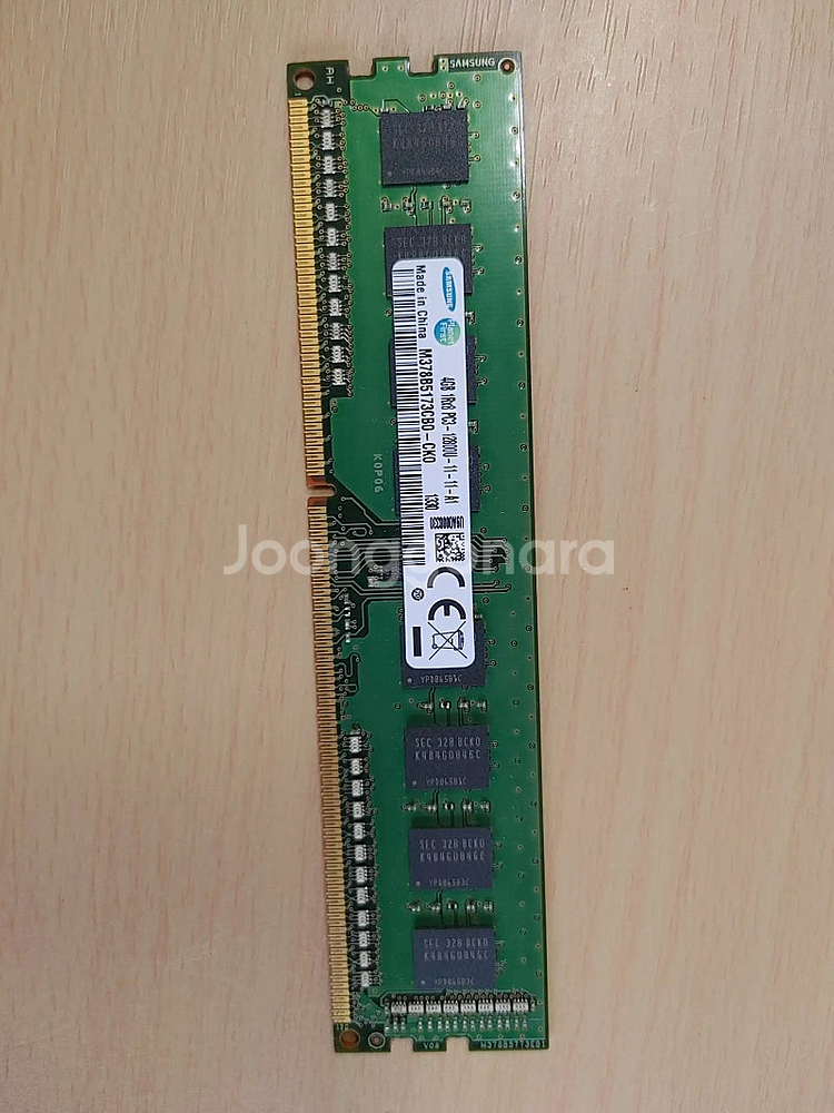 삼성 ddr3 12800 4g 단면 램 팝니다.--0
