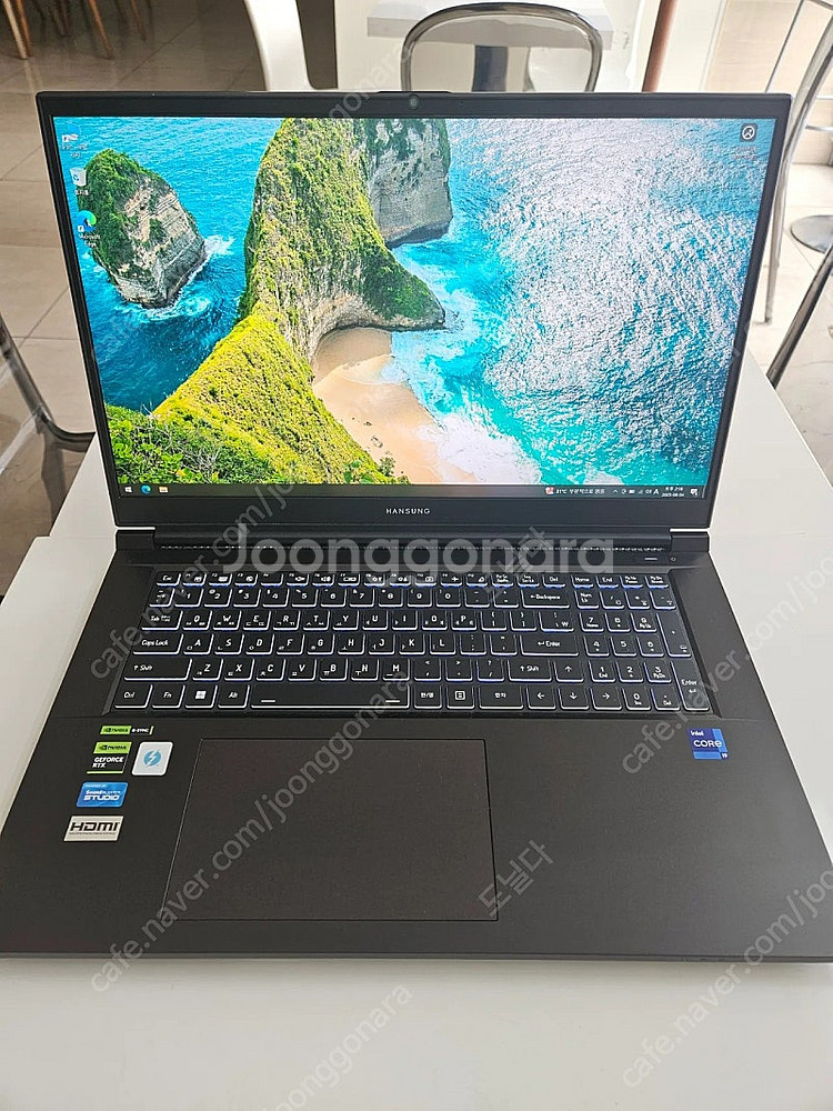 한성 보스몬스터 GTX73 N9X7Q24 팝니다 i9 ...--0