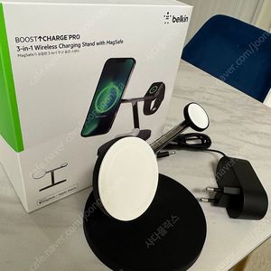 판매) 벨킨 3in1 무선충전 스탠드