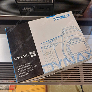 미놀타 DYNAX 3L DATE 자동 필름카메라 바디 미사용