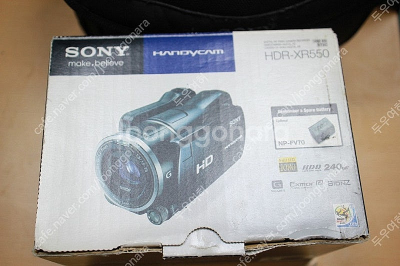 소니 콤팩트 캠코더 hdr-xr550 빈티지 레트로 감...--6