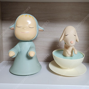 요시토모나라 Little Wanderer + Pup Cup (CEREALART 오리지널 아트토이) 세트판매
