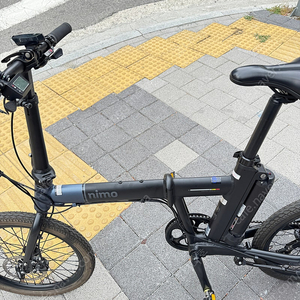 (부산) 알톤 니모폴드 PD 2018 전기 미니벨로 전기자전거 (프레임 리콜 후 새상품)